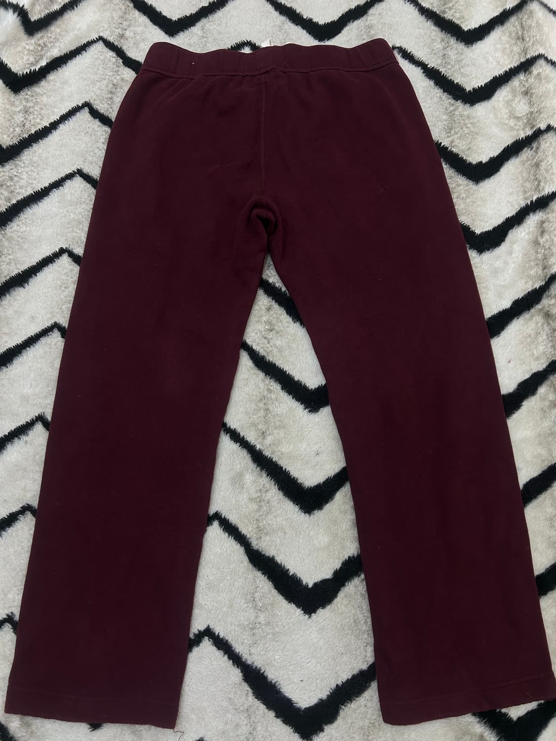 [M]홀리스터 스펠아웃 트레이닝 팬츠/버건디/기모 상품이미지3