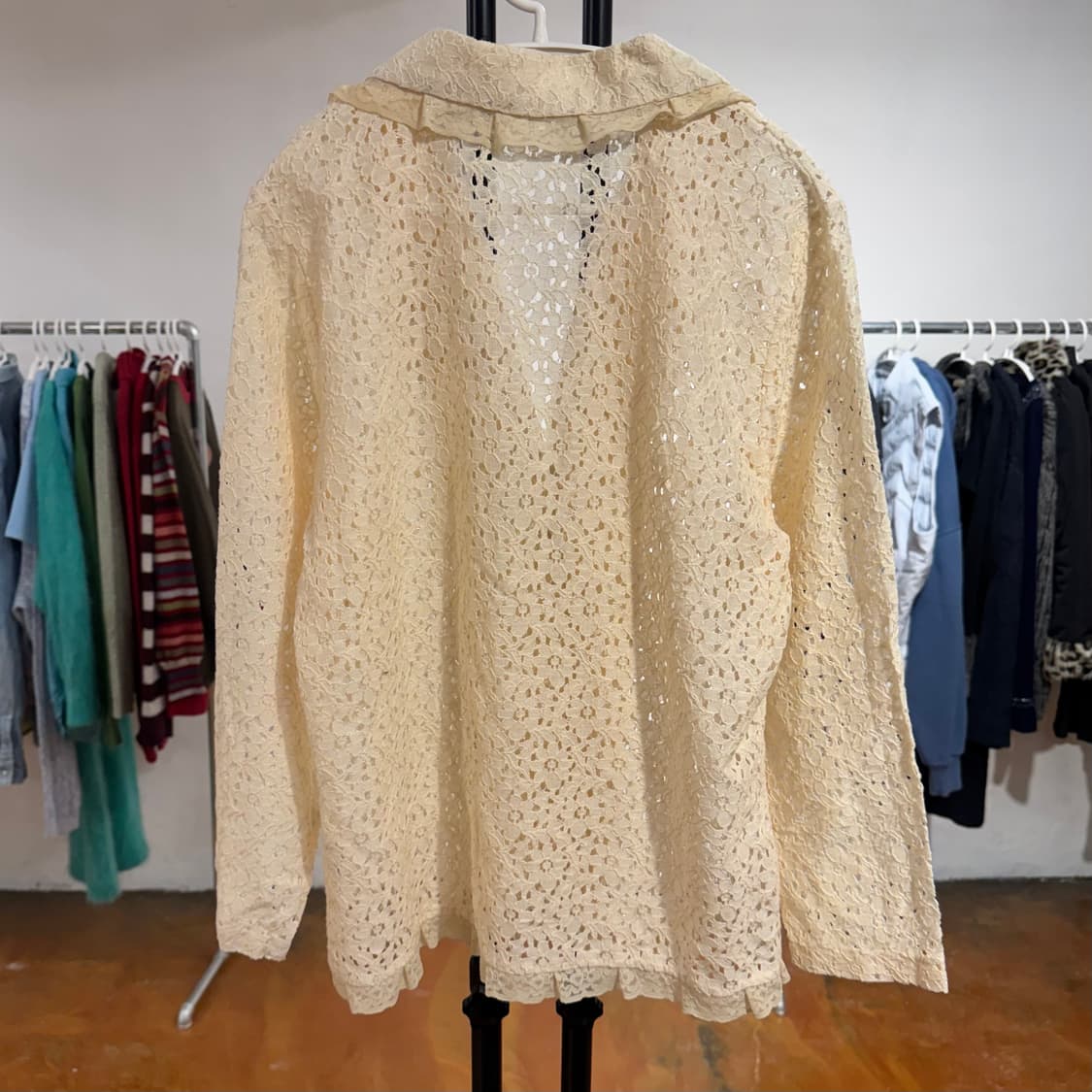 Fashion park 레이스 펀칭 블라우스 / M-L 사이즈 상품이미지6