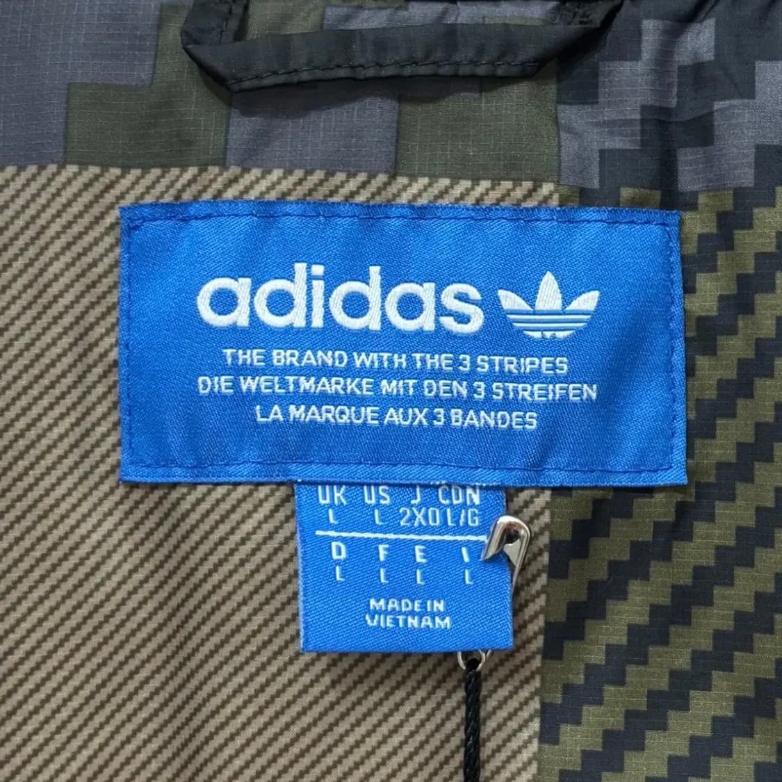 아디다스 져지 깔깔이 자켓 상품이미지3