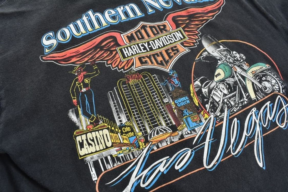 90S 레어 USA 할리데이비슨 반팔티 M0283 상품이미지6