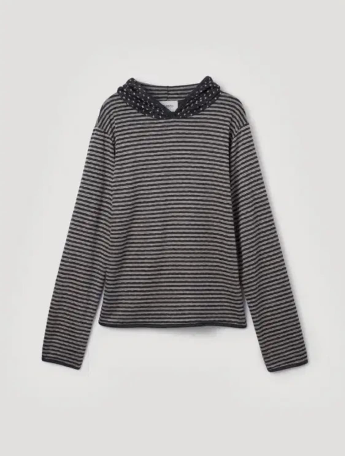 페스토 도트 스트라이프 후디 다크문 상품이미지1