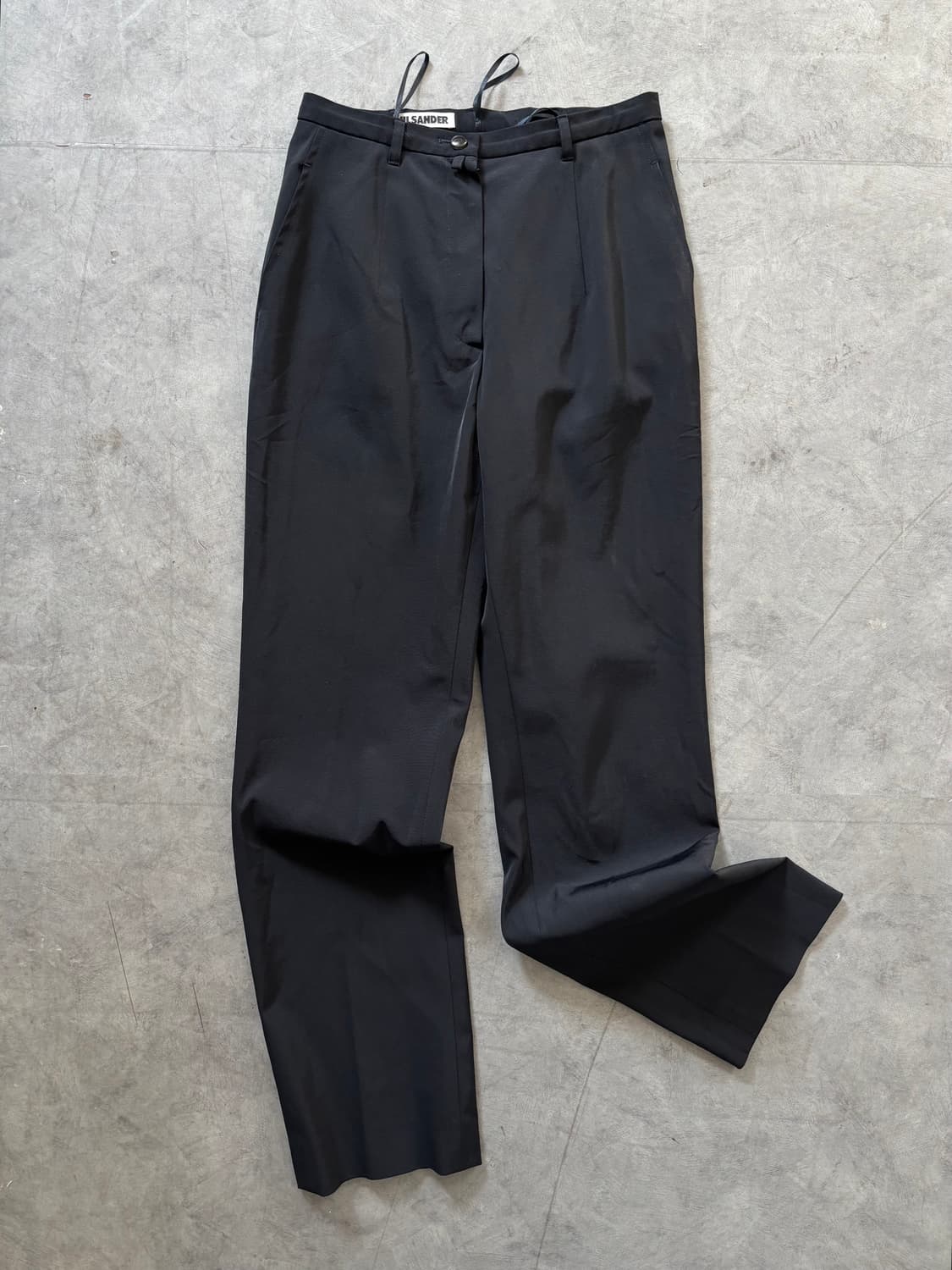 Jil Sander 질샌더 블랙 슬랙스 상품이미지4