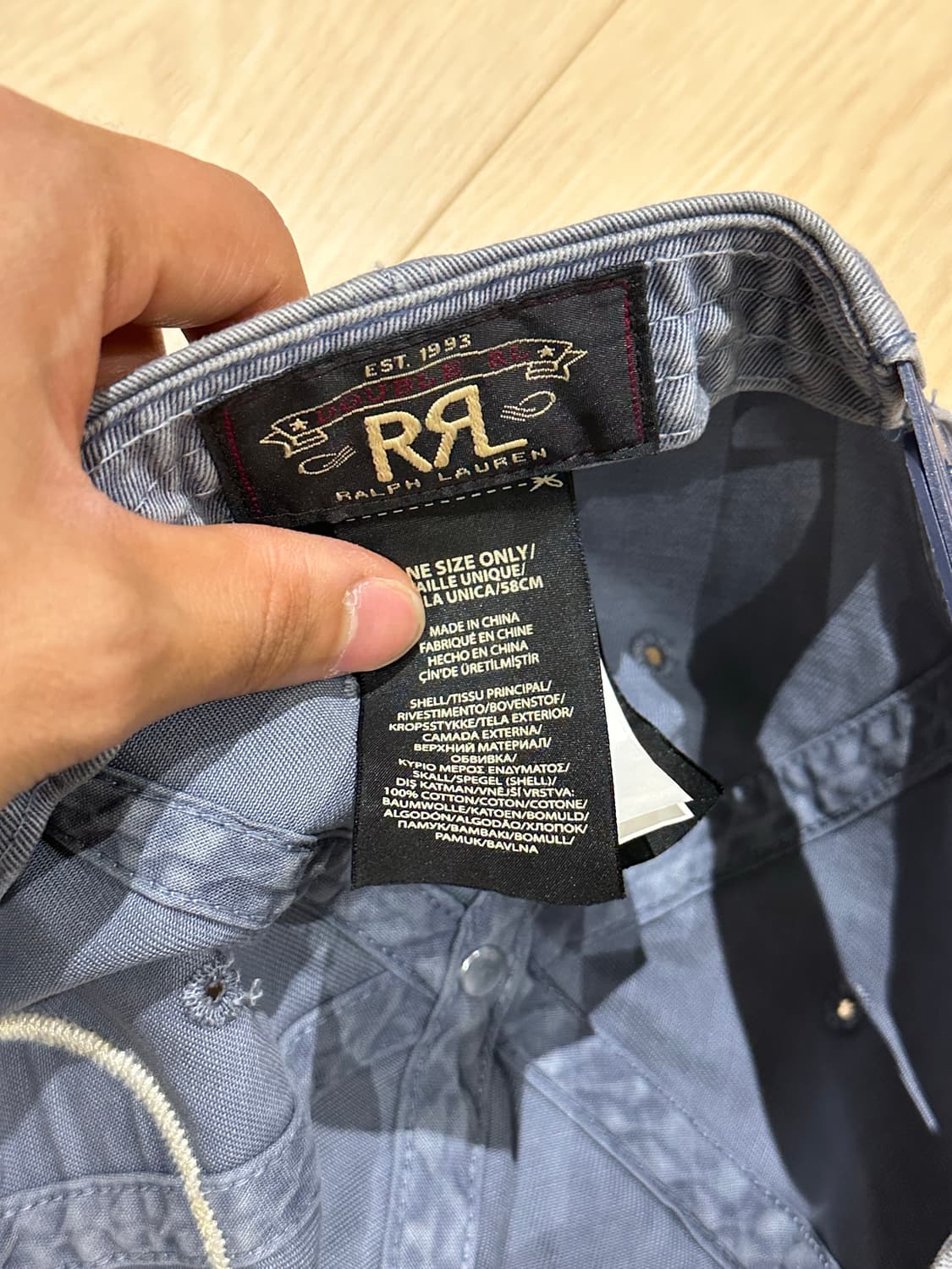 더블알엘 RRL 윙로고 볼캡 상품이미지3