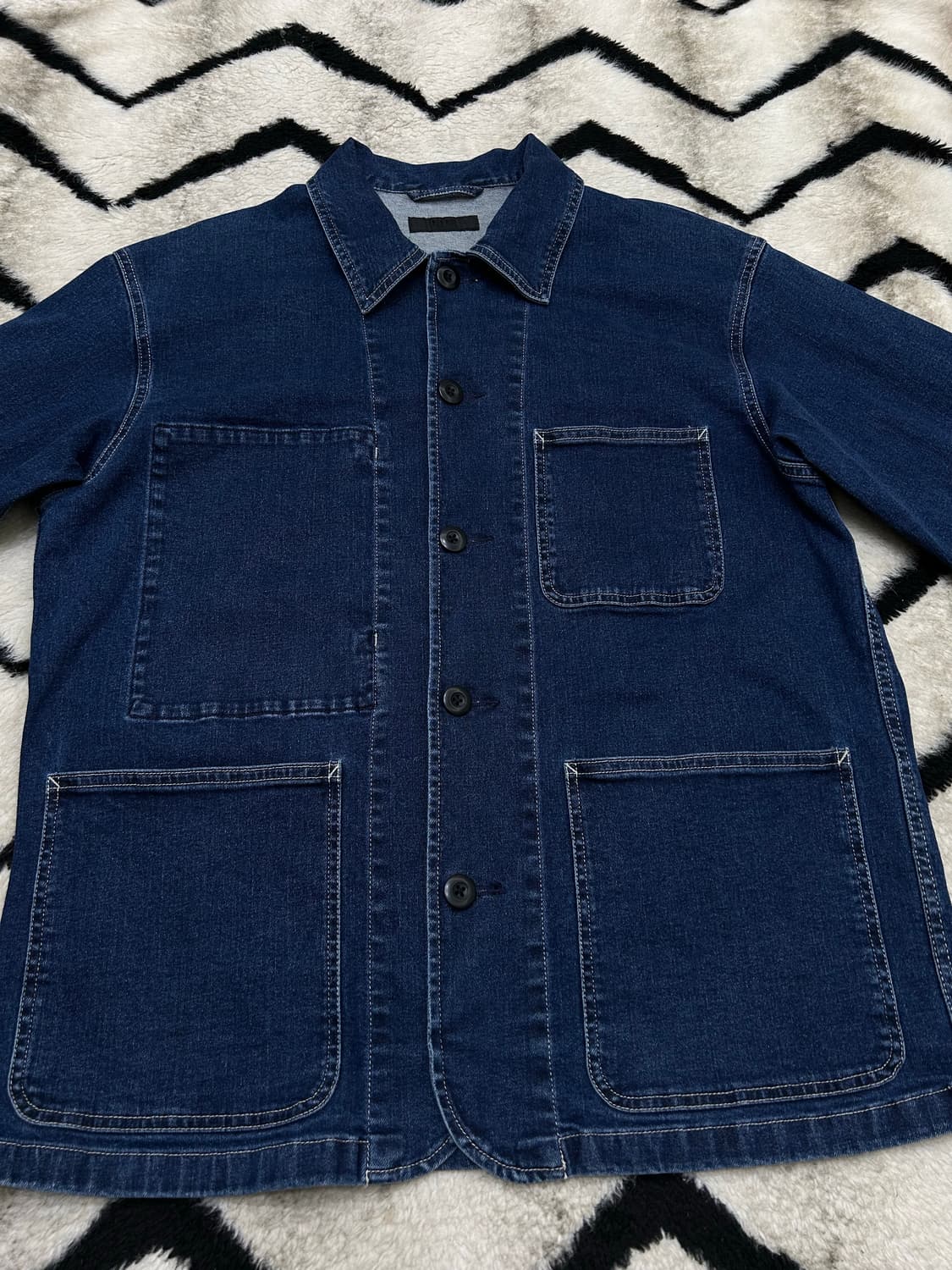 [L]유니클로 유틸리티 초어 자켓/진청 상품이미지2