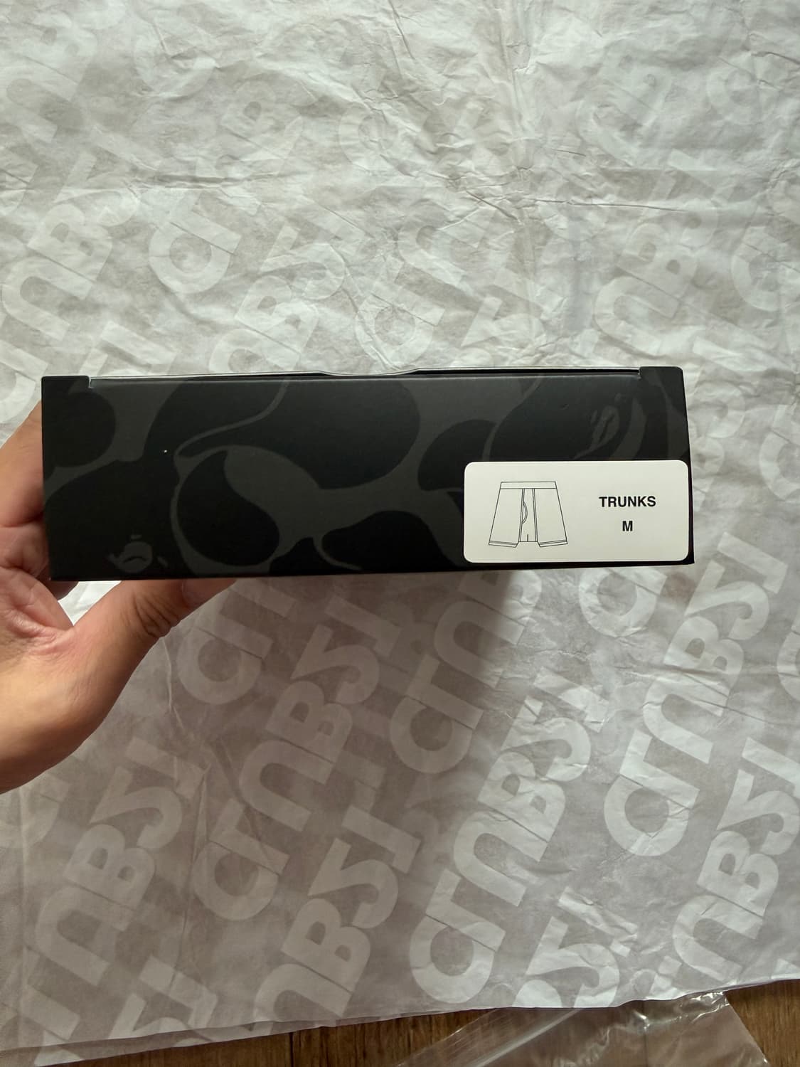 베이프 fw25 사각 드로우즈 그린 M 상품이미지4