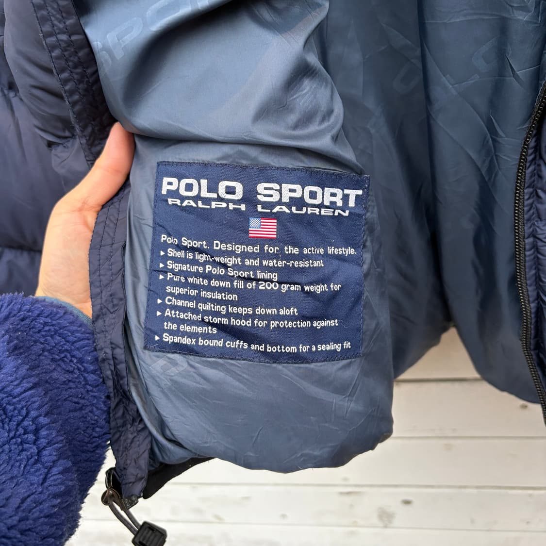 Polo 폴로 스포츠 후드 패딩 상품이미지8