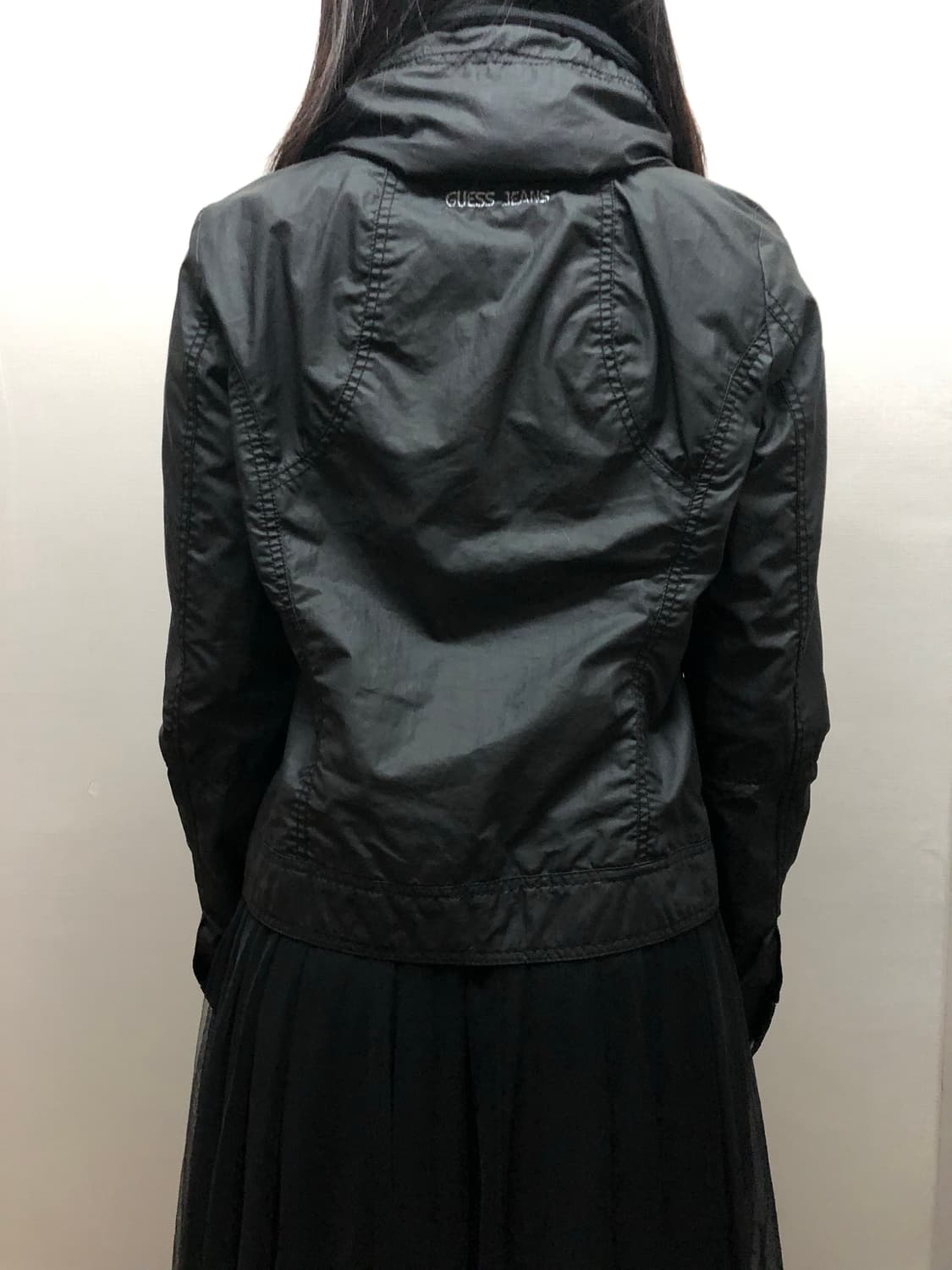 빈티지 게스 블랙 펑크 점퍼 상품이미지8