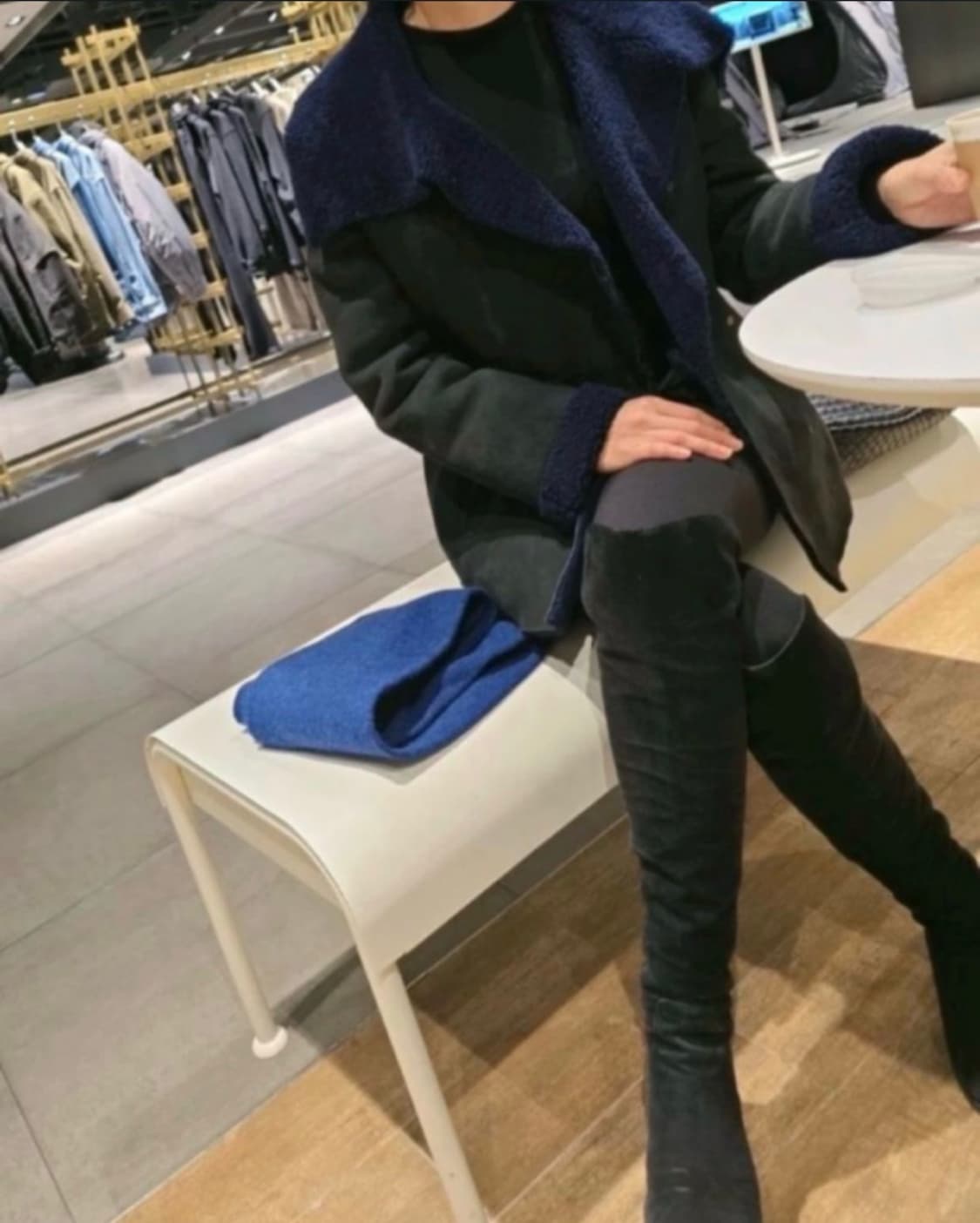 빈스스웨이드무스탕 상품이미지3