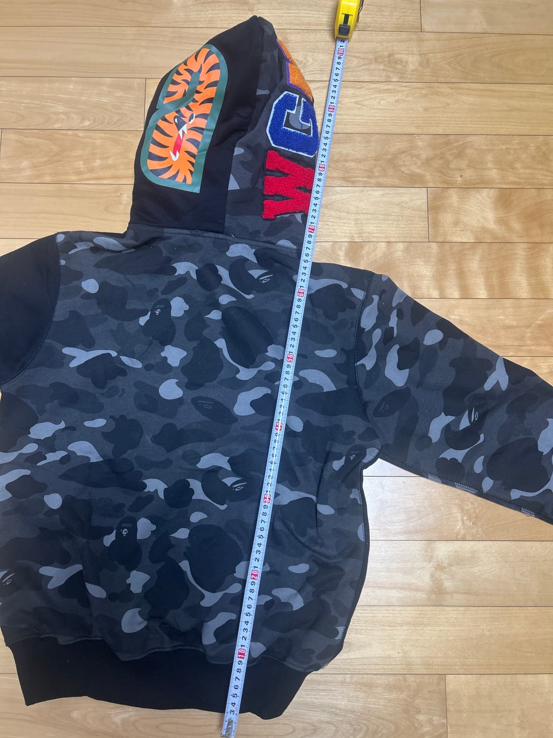 베이프 더블후드 타이거 샤크 상품이미지5