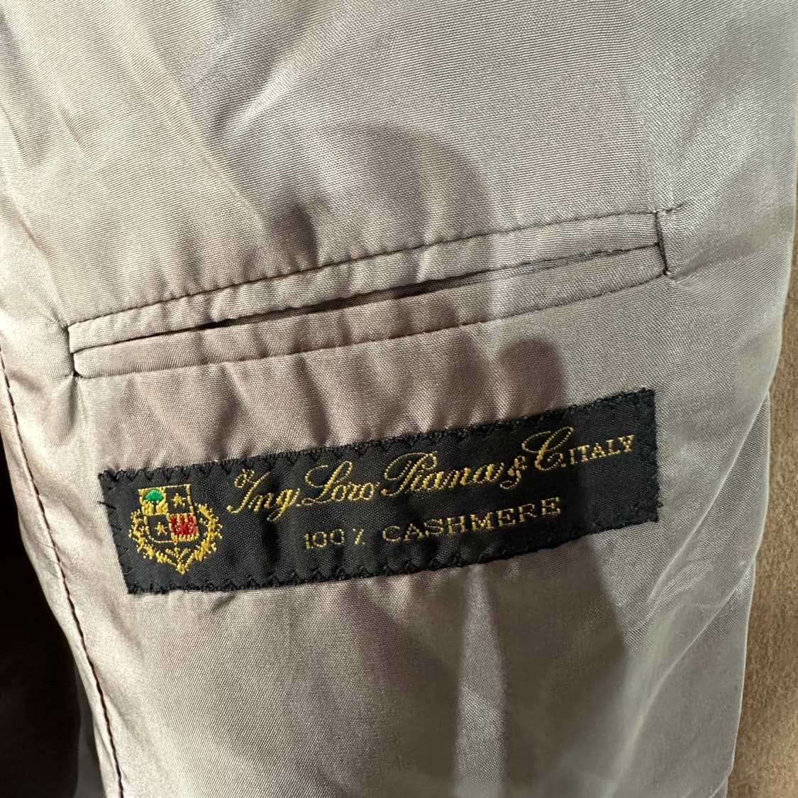 HARRY ROSEN 로로피아나 캐시미어100% 자켓 L 상품이미지4