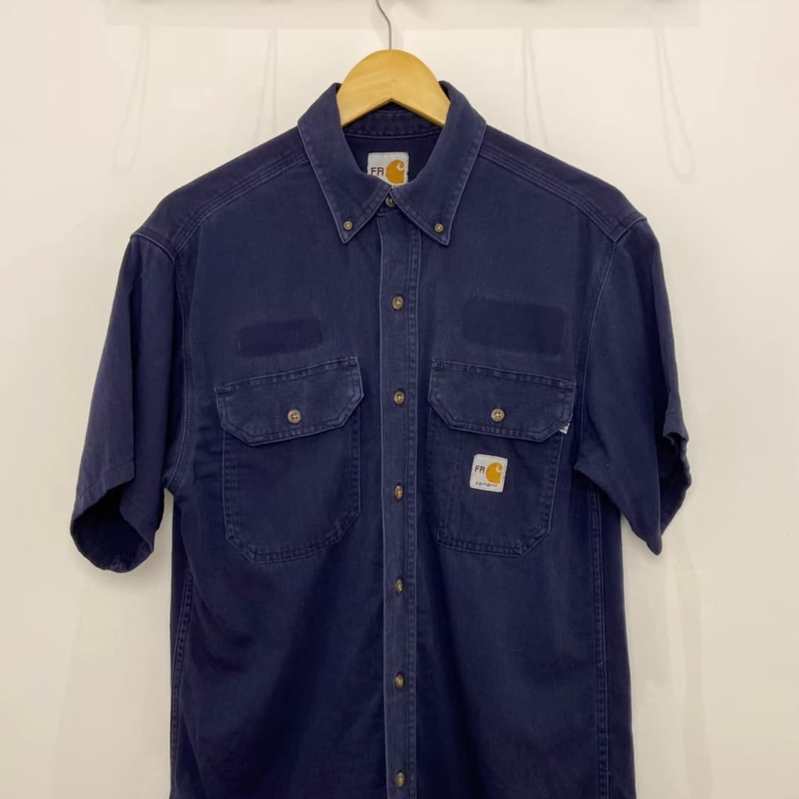 Carhartt 칼하트 빈티지 워크 반팔 셔츠 상품이미지1