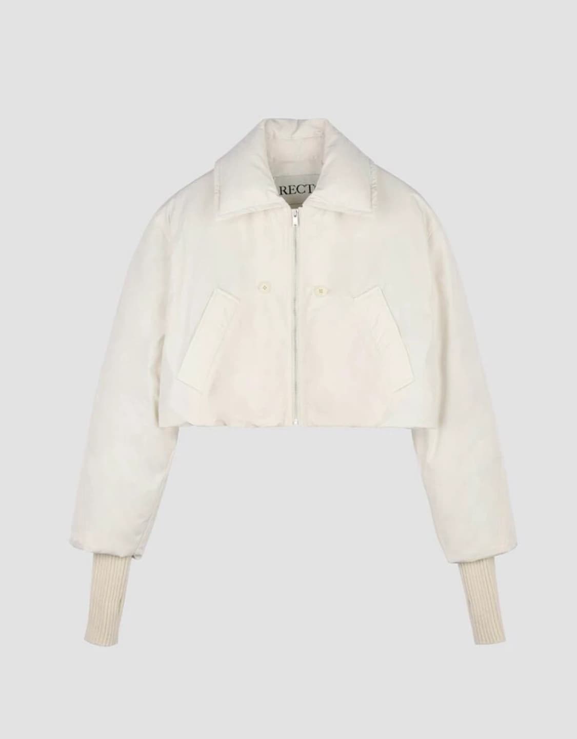 렉토 SHAWL DETAIL CROP DOWN JUMPER / S (1회 상품이미지5