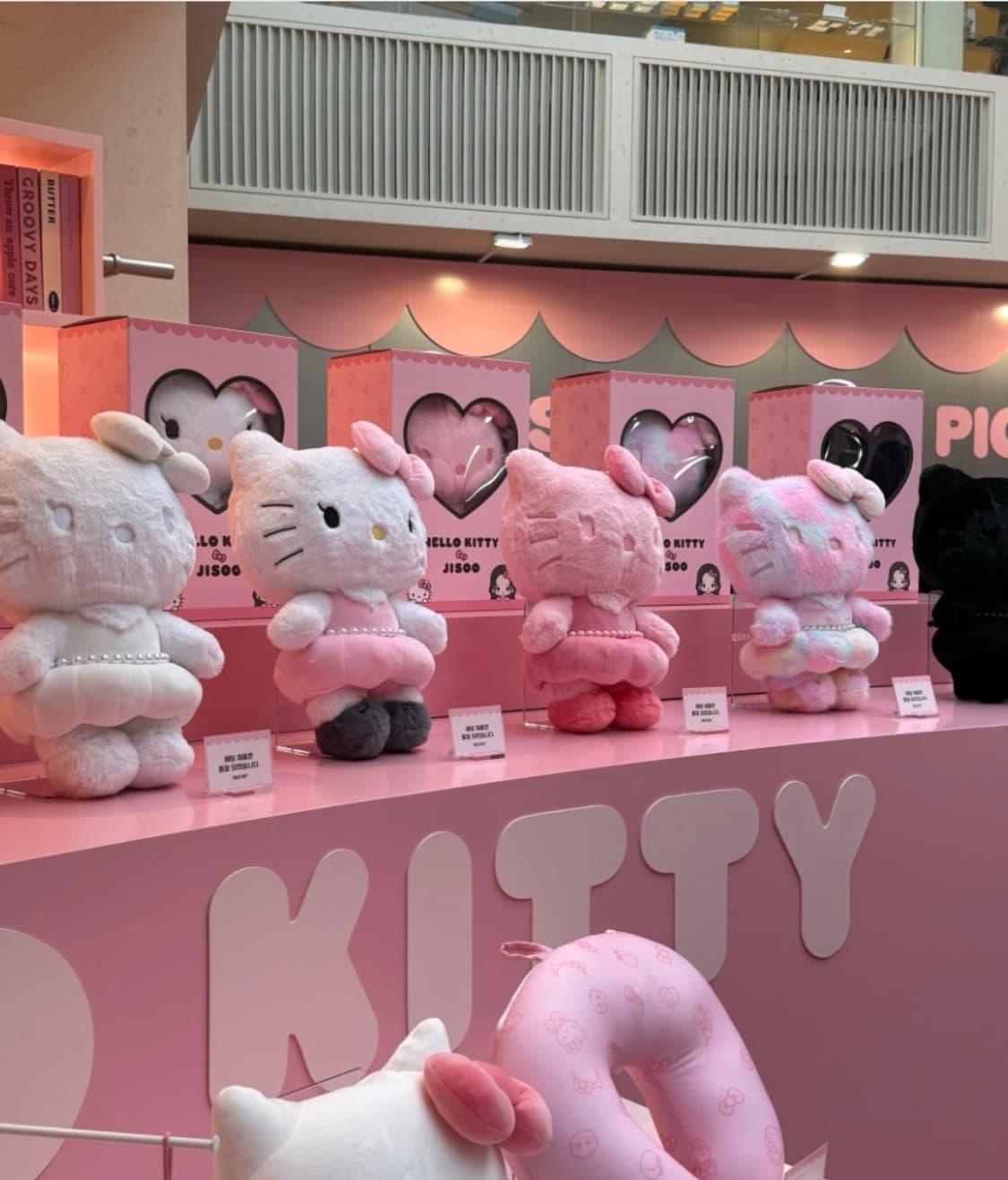 헬로키티 인형 핑크 한정판 지수 콜라보 정품 상품이미지5