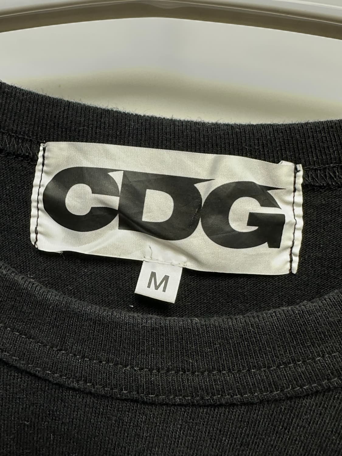 꼼데가르송 CDG 반팔 티셔츠 블랙 상품이미지2