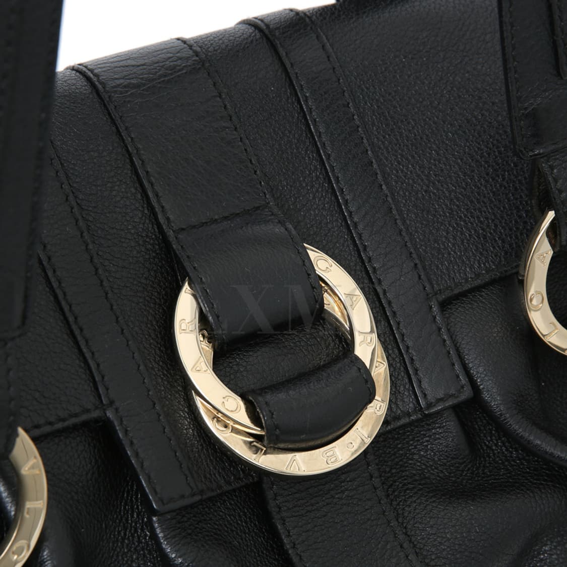 불가리 찬드라 비제로 블랙 토트 빈티지 보스턴 상품이미지8