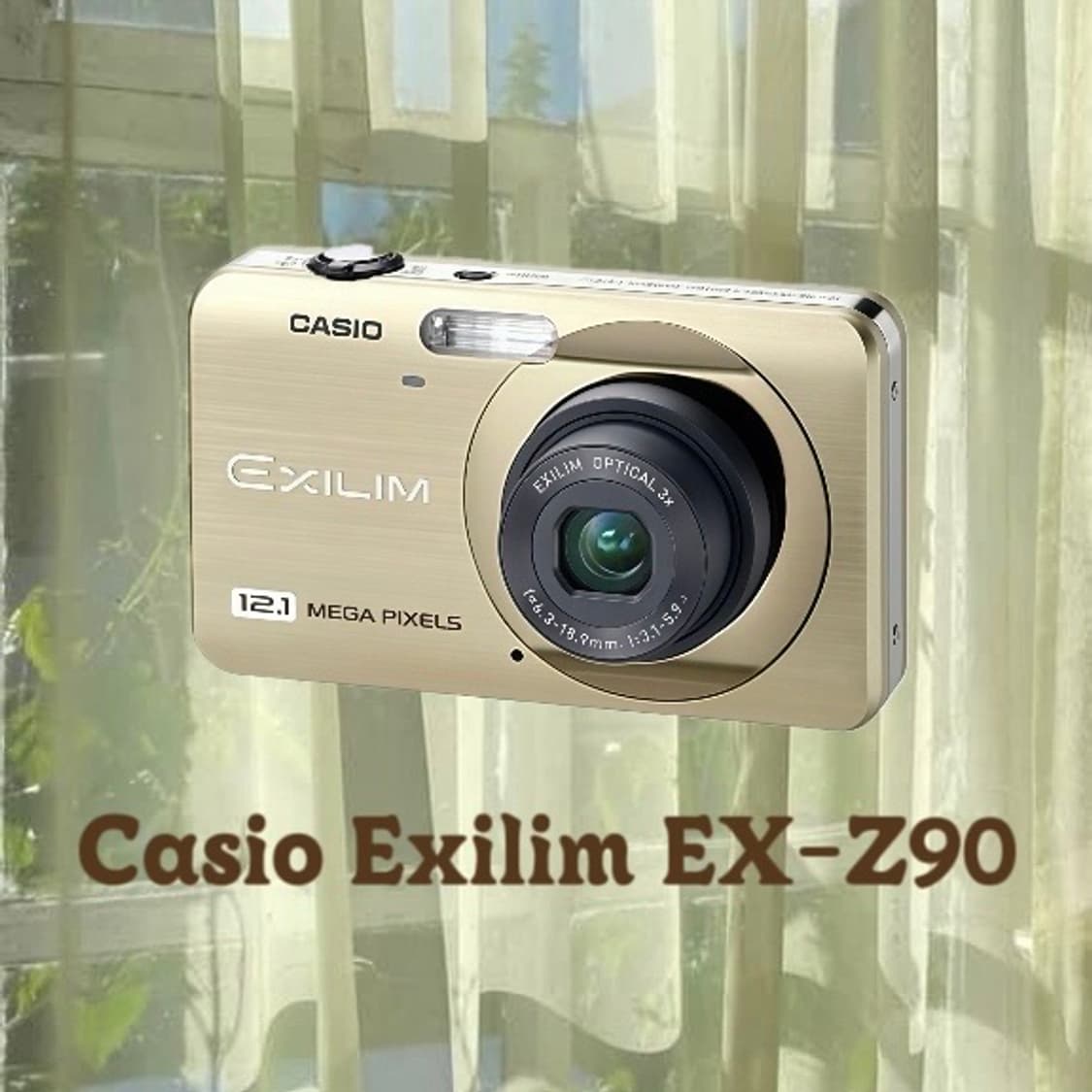 [작례O] 카시오 엑슬림 EX-Z90 빈티지 디지털 카메라 디카 상품이미지1
