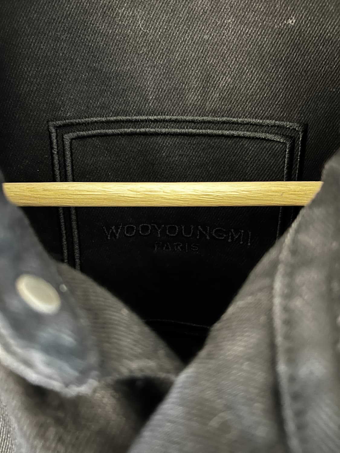 우영미 엠보싱 데님 자켓 상품이미지3