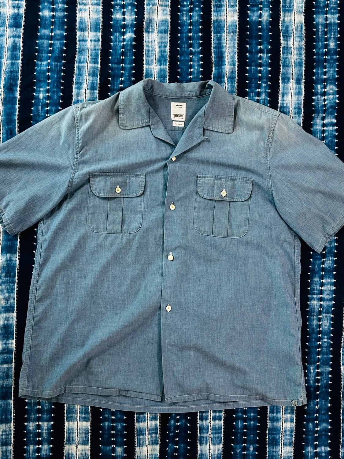 (5)visvim 23awKEESEY SHIRT S/S CHAMBRAY 상품이미지2