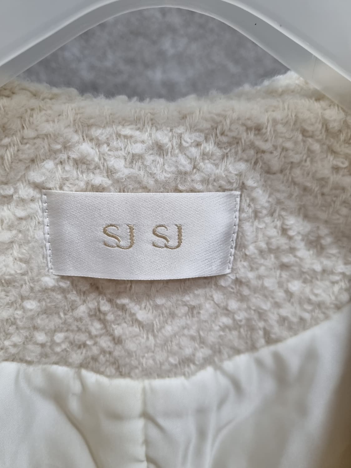 여성 55size SJSJ 부클 코트 자켓 상품이미지7
