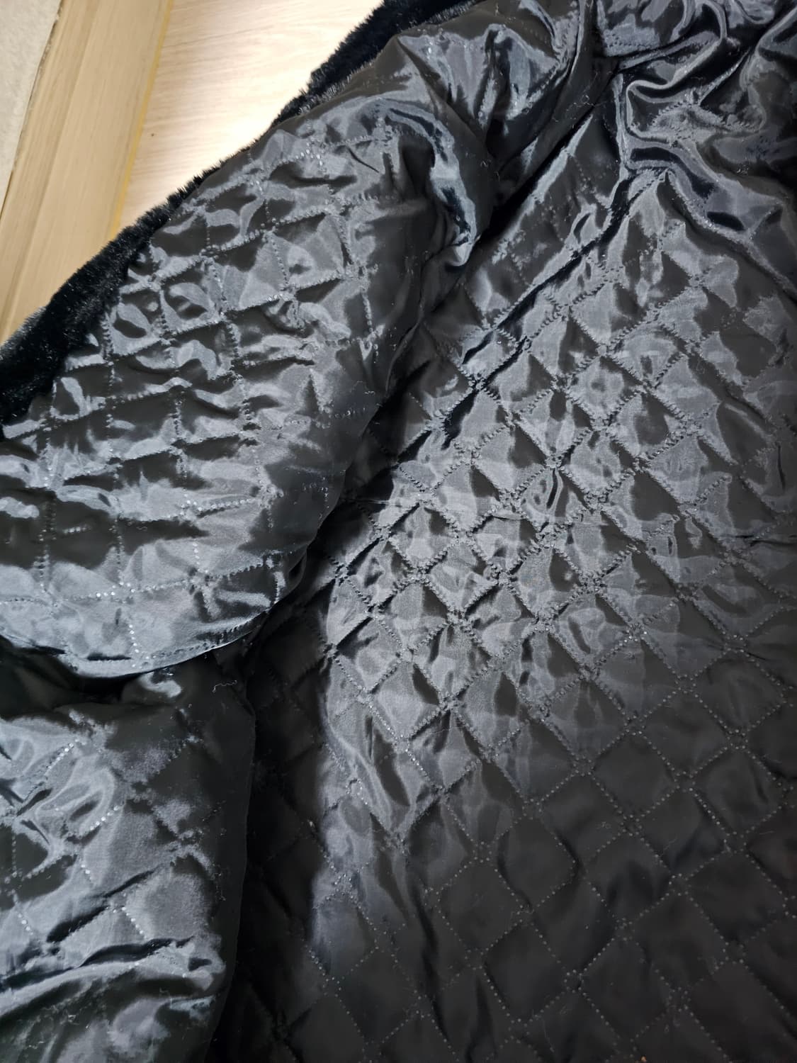 에코퍼 페이크퍼 블랙 자켓 상품이미지2