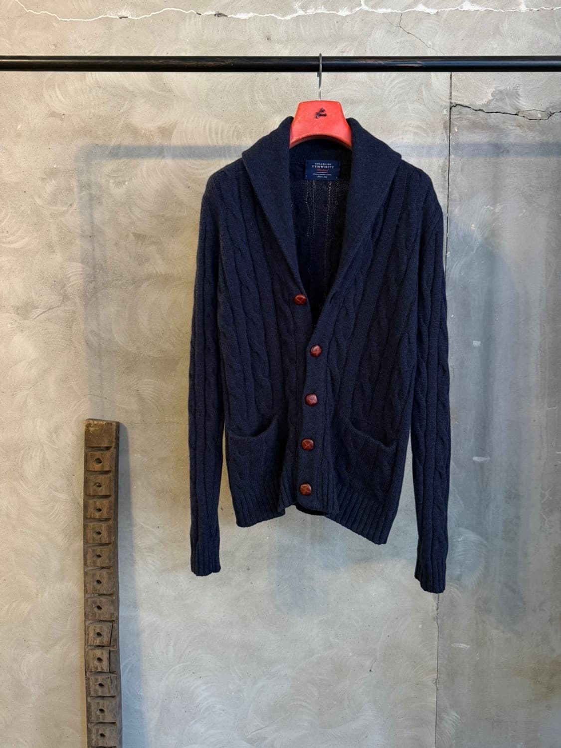찰스티륏 숄칼라 가디건 100 상품이미지4