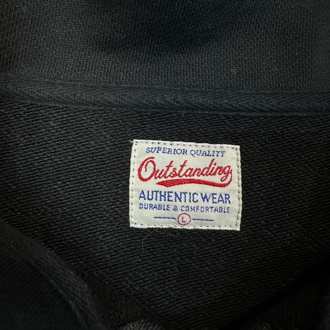 아웃스탠딩 반집업 맨투맨 상품이미지4