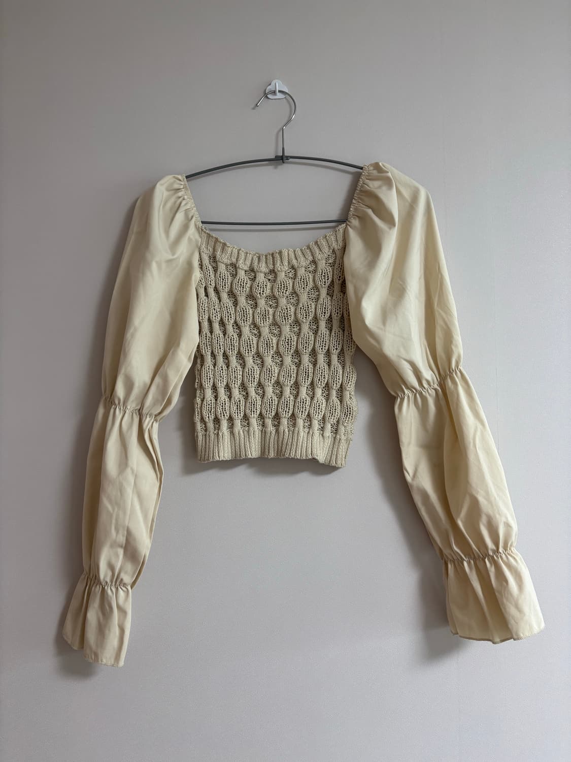 빈티지) 투웨이 니트 블라우스 상품이미지2