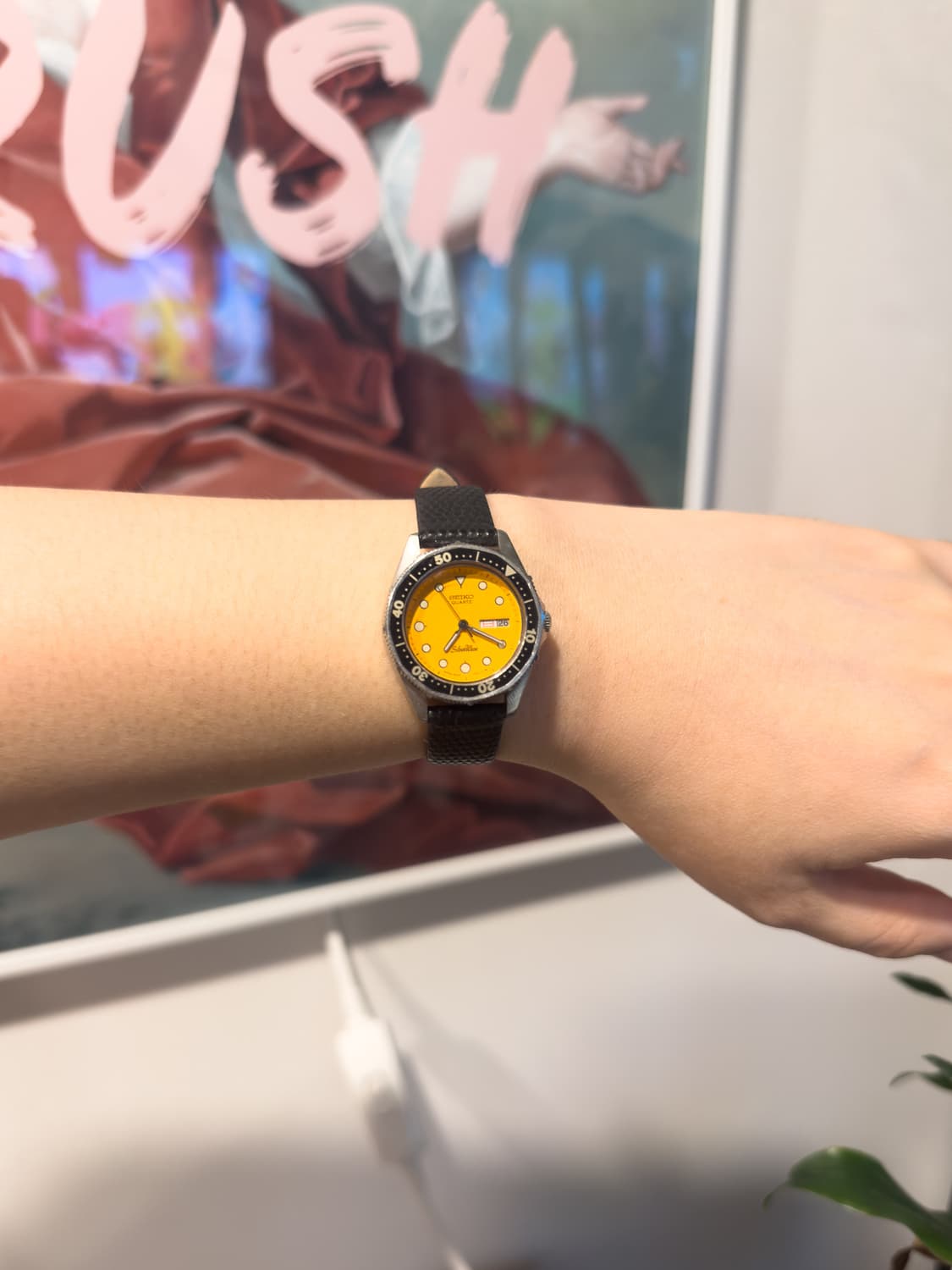[희귀] 세이코 실버웨이브 오렌지 다이버 - 80s 빈티지 쿼츠 (2A2 상품이미지4