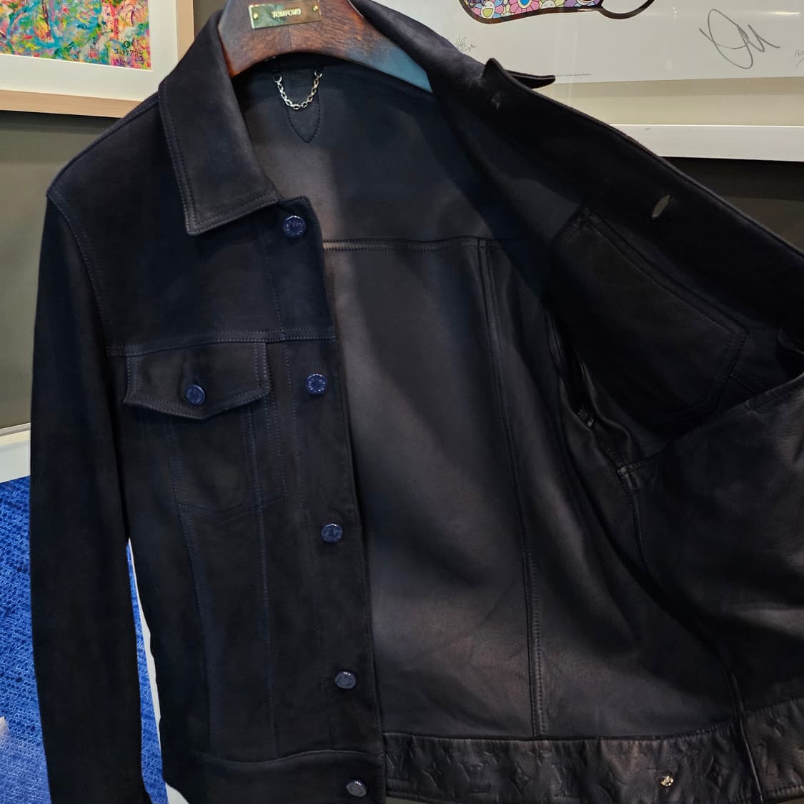 루이비통 버질아블로 모노그램 스웨이드 자켓 상품이미지4