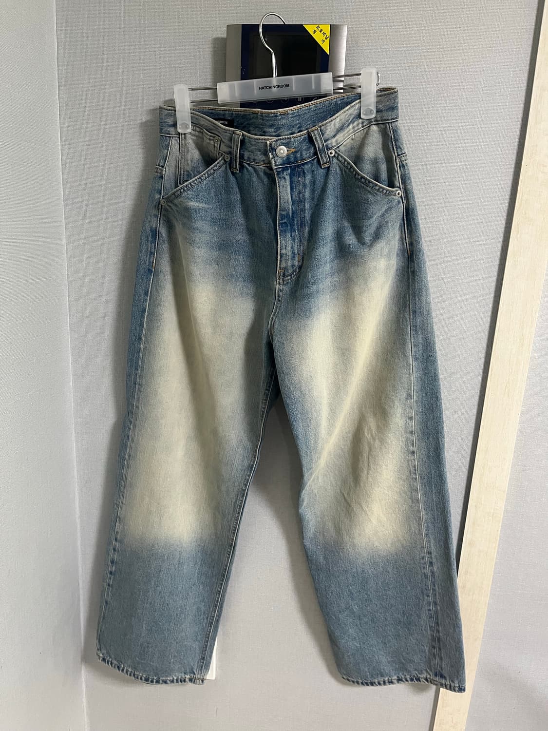 해칭룸 Kuroki Regular Jeans washed blue 상품이미지3