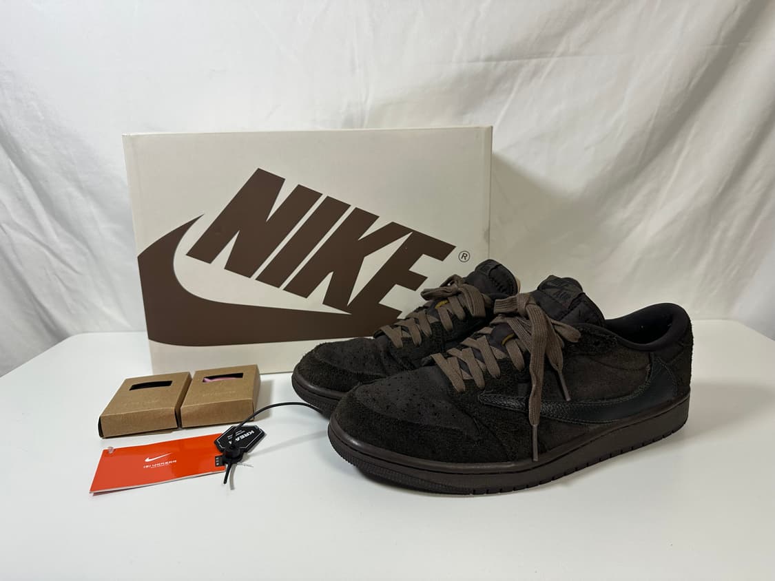 나이키 조던1X스캇 벨벳 브라운 (265) 상품이미지1