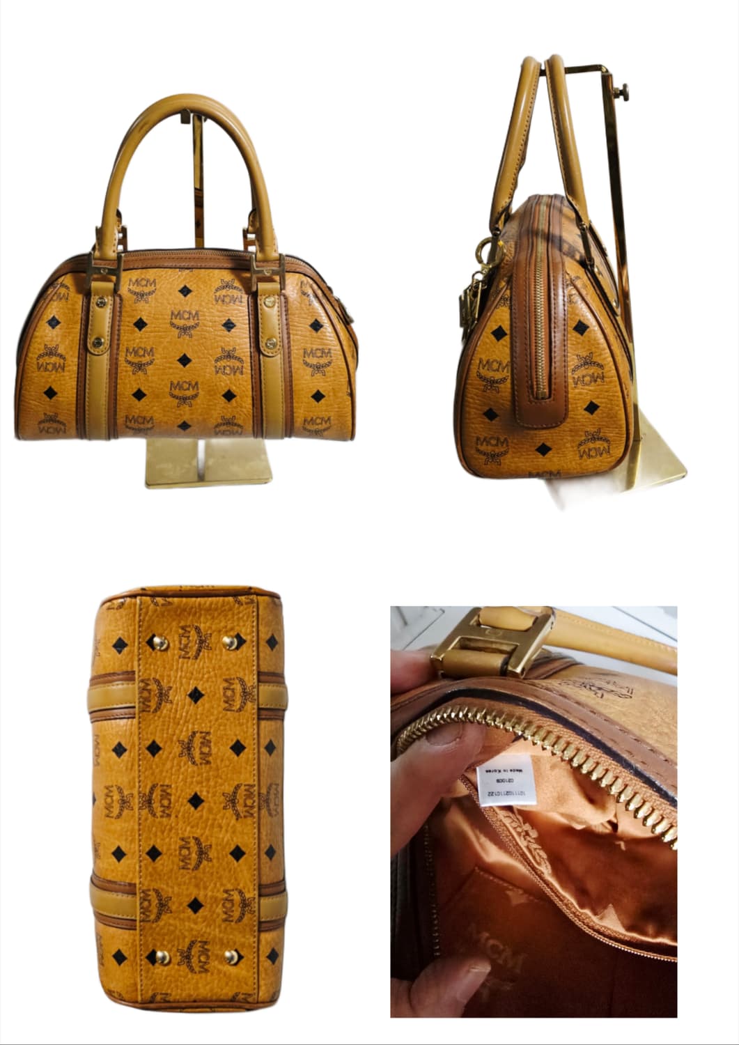 정품 엠시엠 참 키링백 상품이미지2