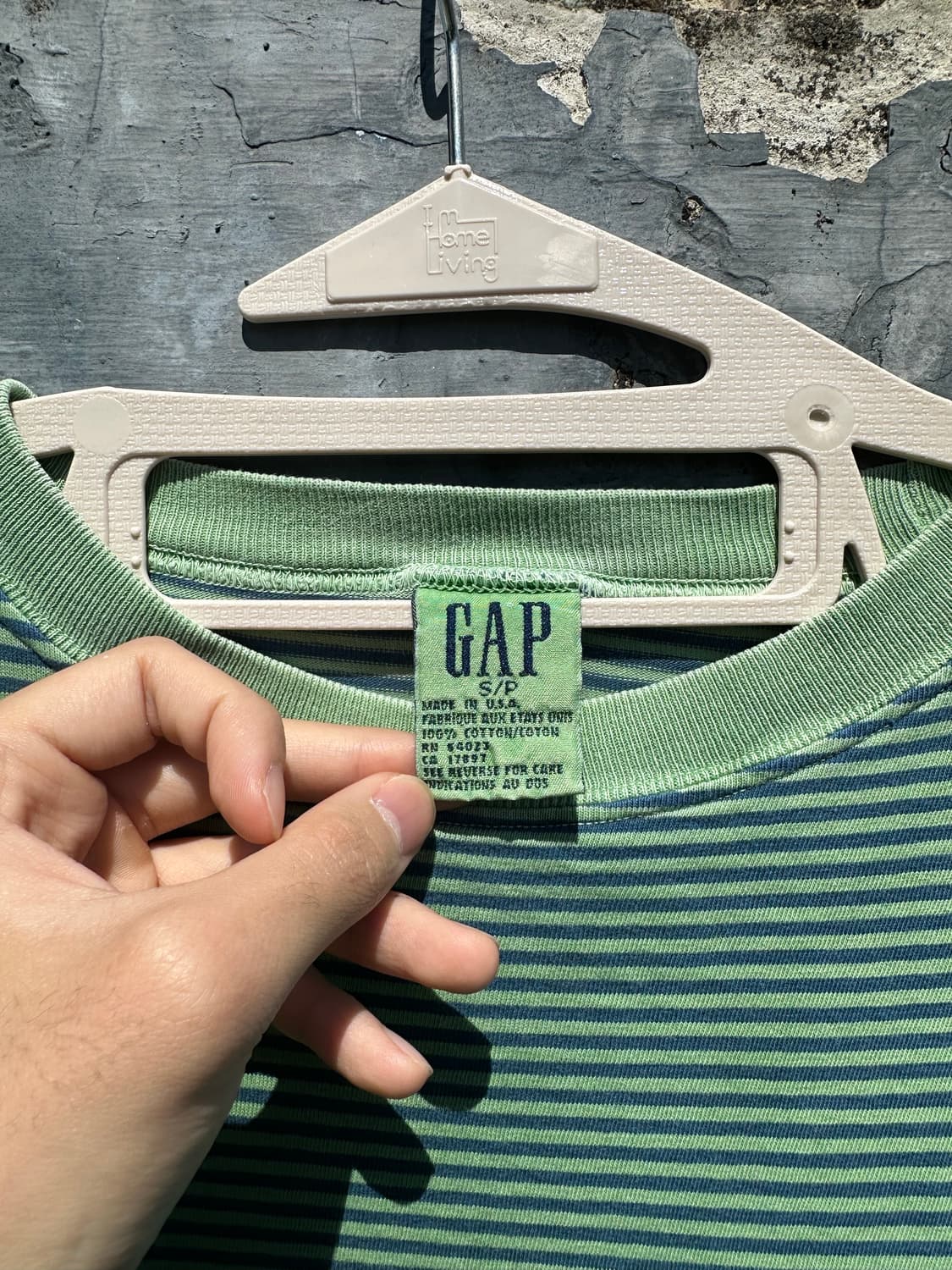 90s old gap border t shirt 올드갭 보더 티셔츠 상품이미지2