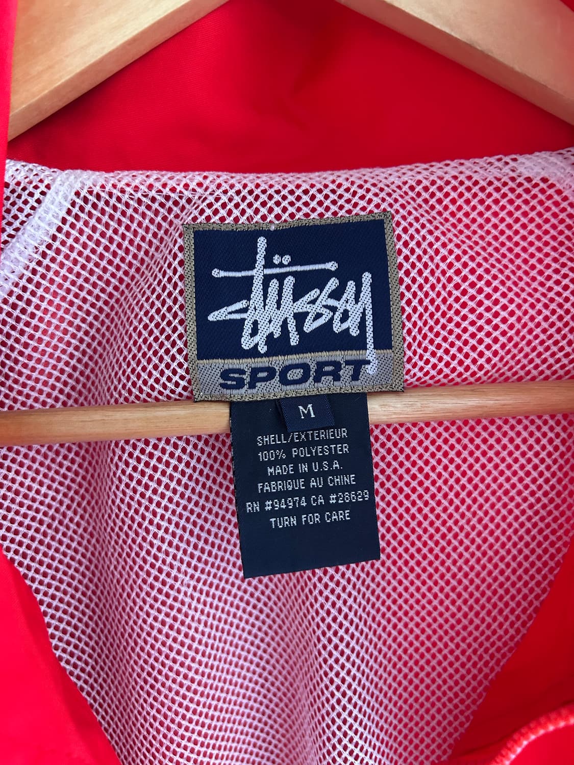 90‘s 스투시스포츠 리플렉티브 바람막이 상품이미지4