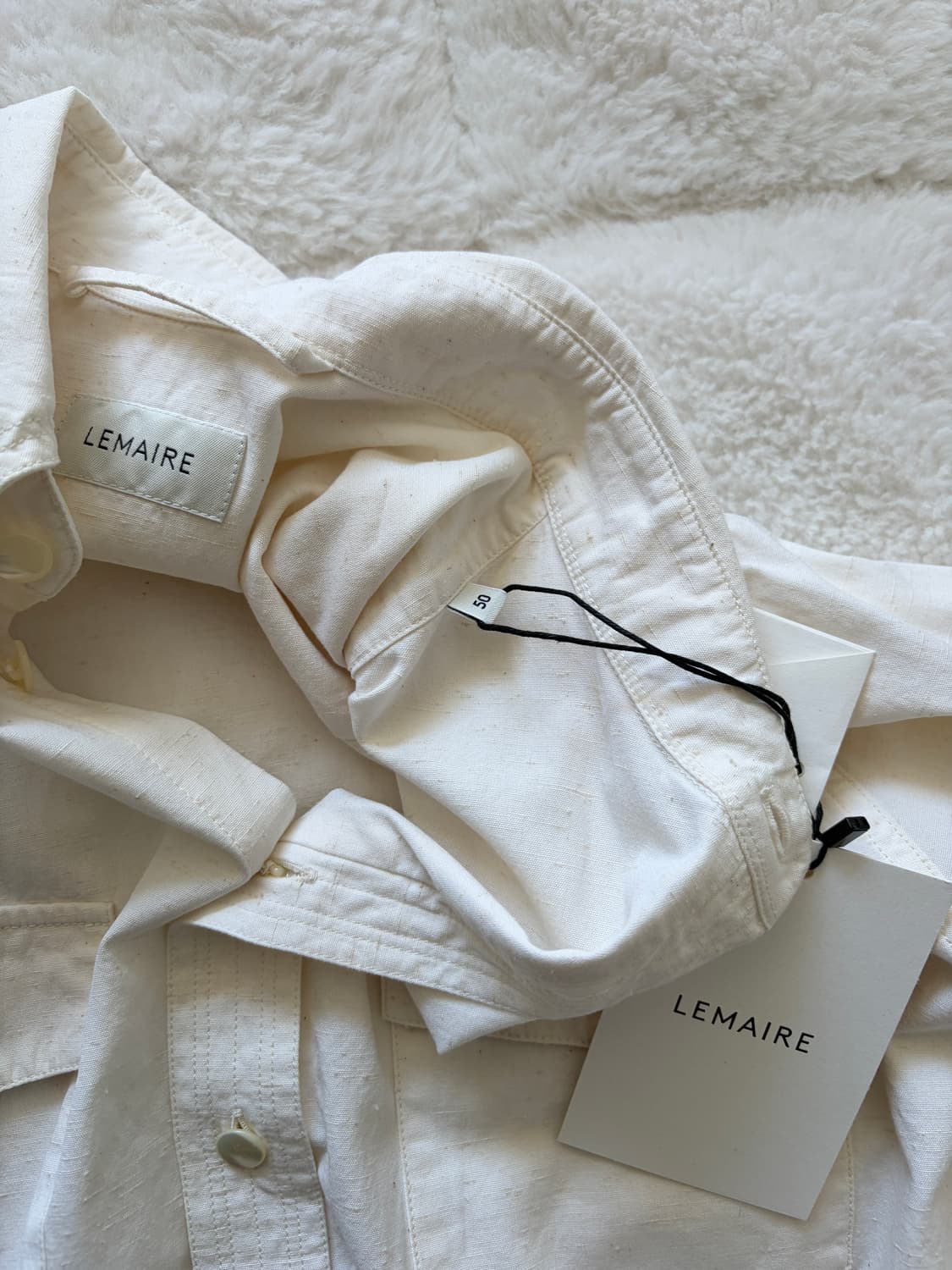 (새상품) 르메르 웨스턴 셔츠 50 상품이미지3