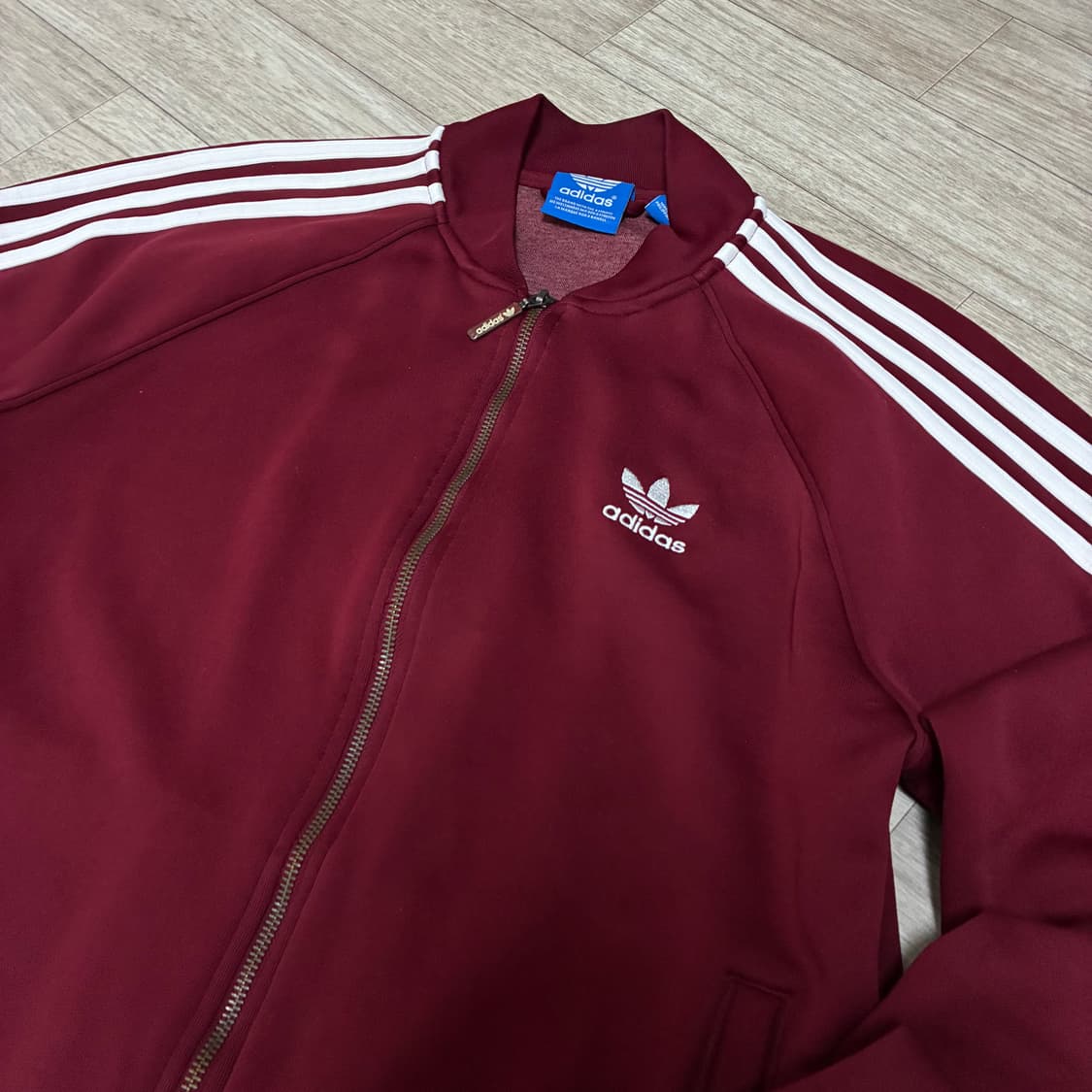아디다스 슈퍼스타 버건디 트랙탑 져지 105 상품이미지2