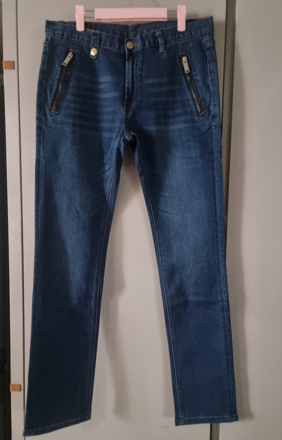알렉산더 맥퀸 탄성 데님진34 상품이미지4