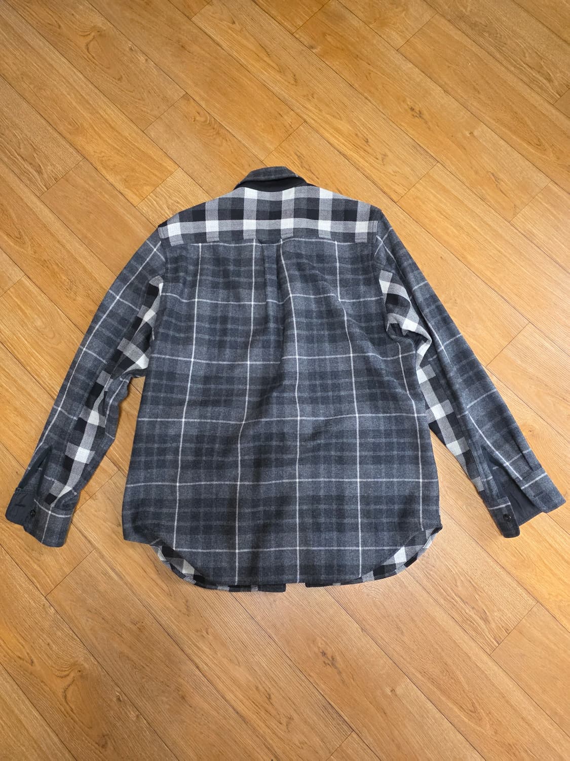 꼼데가르송 간류 믹스 자켓 셔츠 상품이미지2