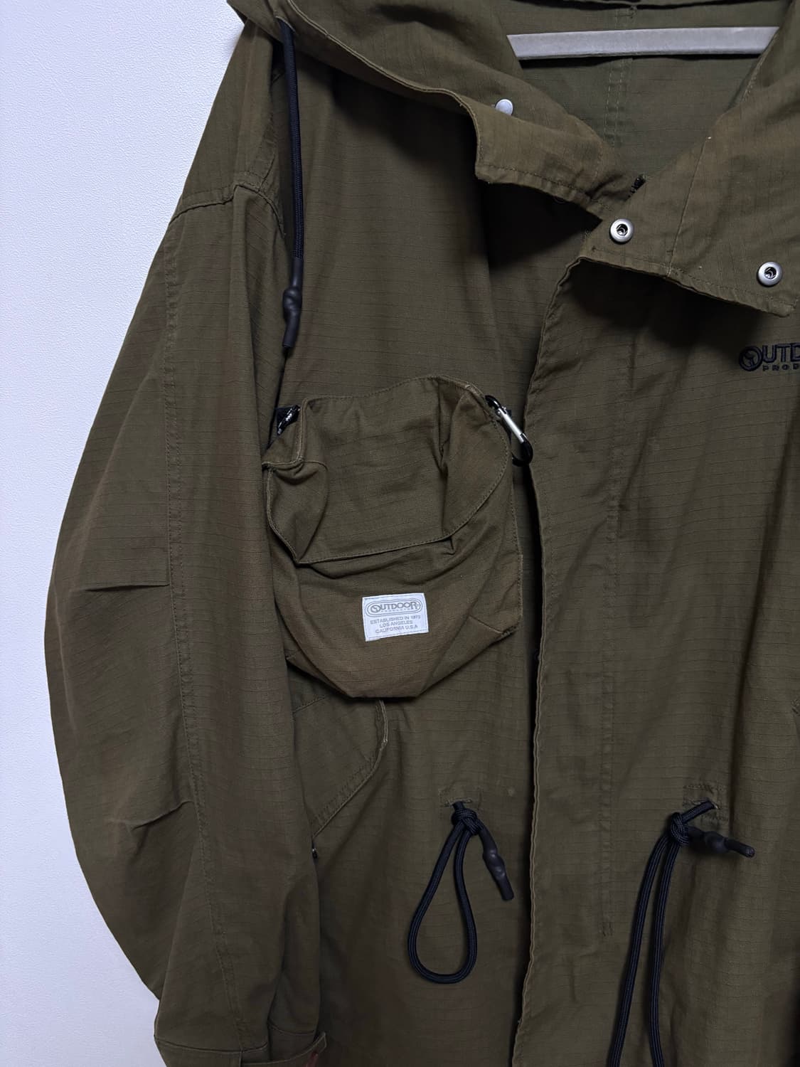 아웃도어프로덕츠 포켓 사파리 하프 야상 상품이미지5