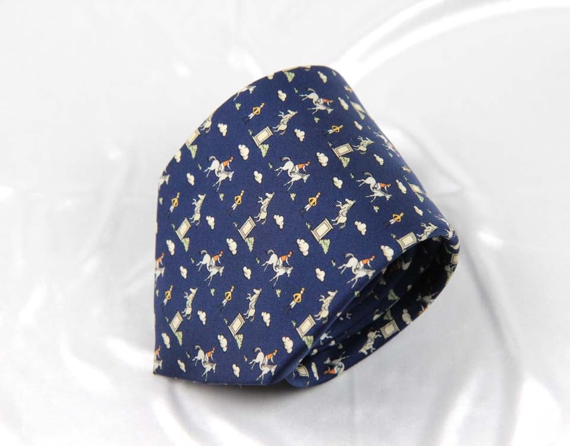 에르메스 9.1cm A+등급 남자 명품 넥타이 상품이미지1