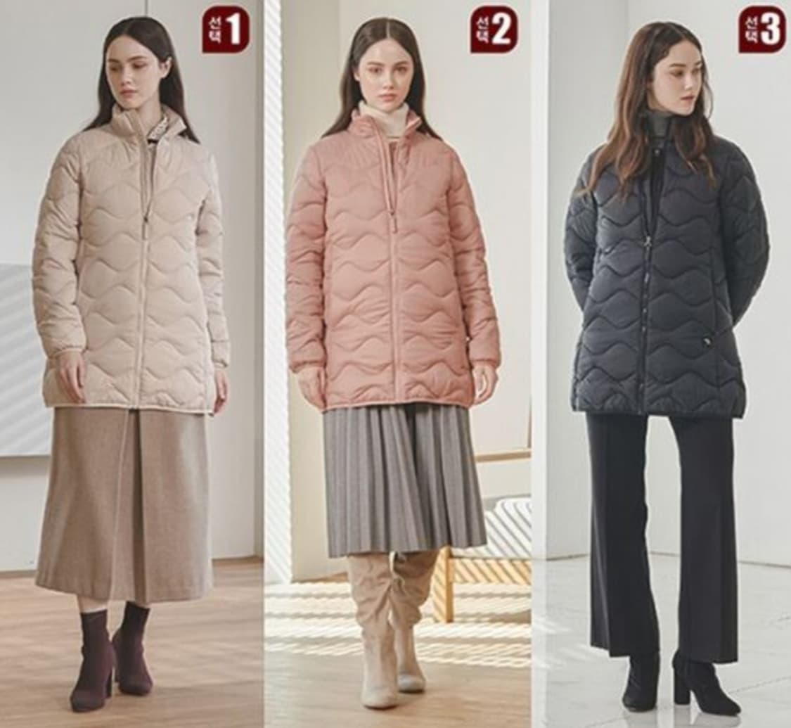 아놀드경량패딩2장 드려요 상품이미지1