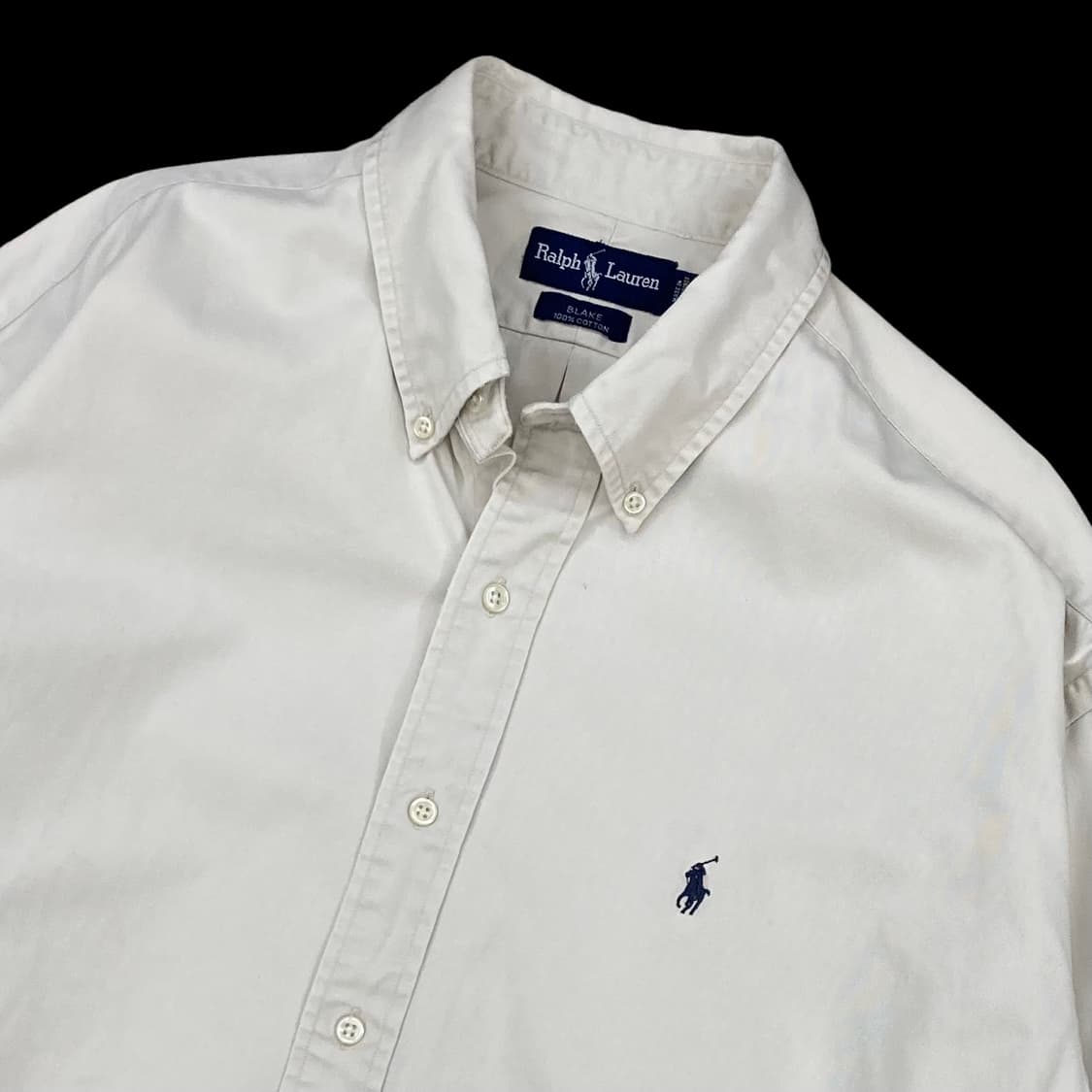 폴로랄프로렌 크림 베이지 블레이크 오버핏 남방 상품이미지4