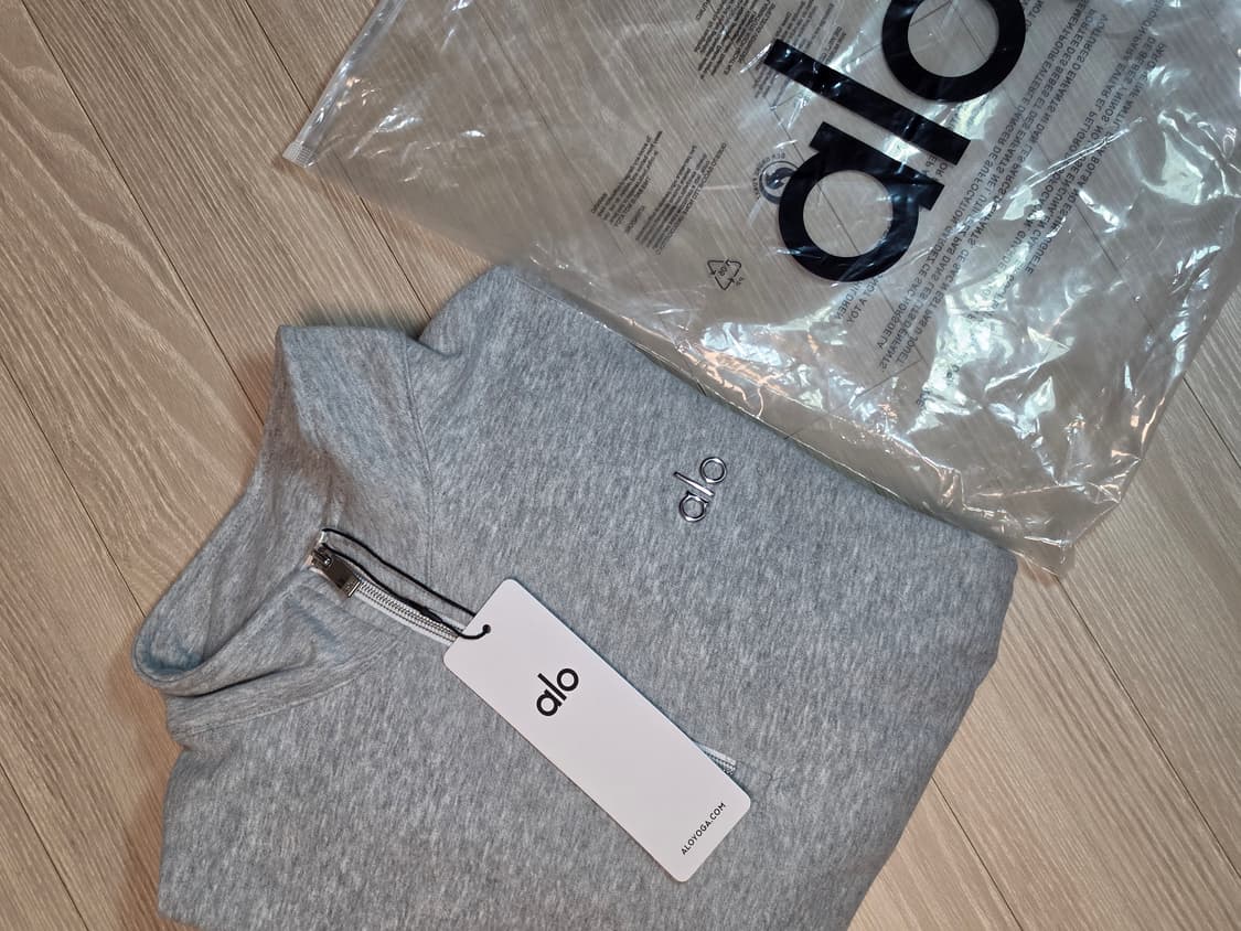 여성용 알로 반집업 (그레이) 상품이미지3