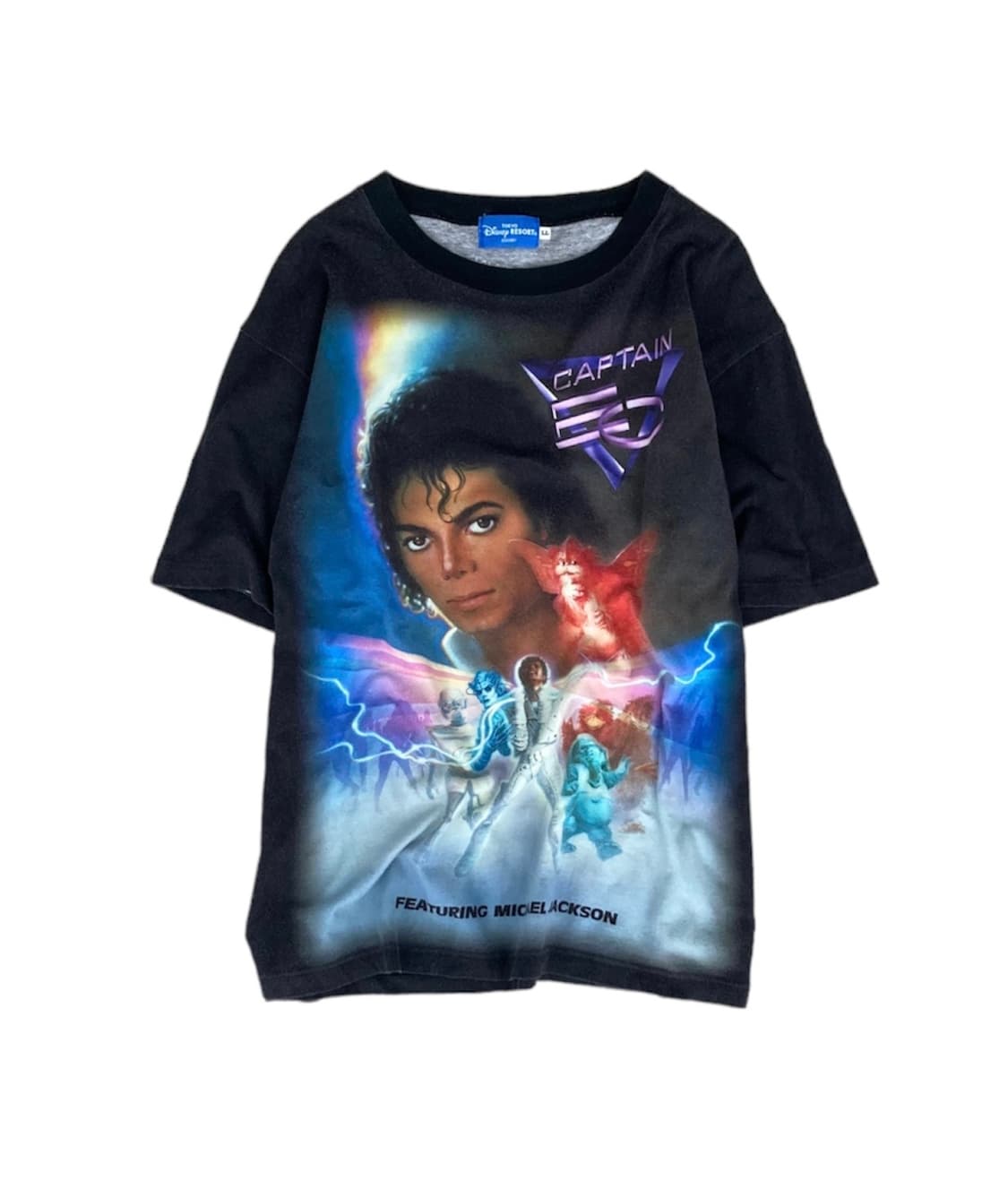 80-90s 마이클 잭슨 x 도쿄 디즈니 리조트 티셔츠 상품이미지1