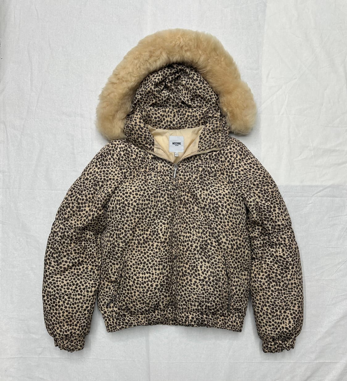 moschino jeans 레오파드 패딩 상품이미지1