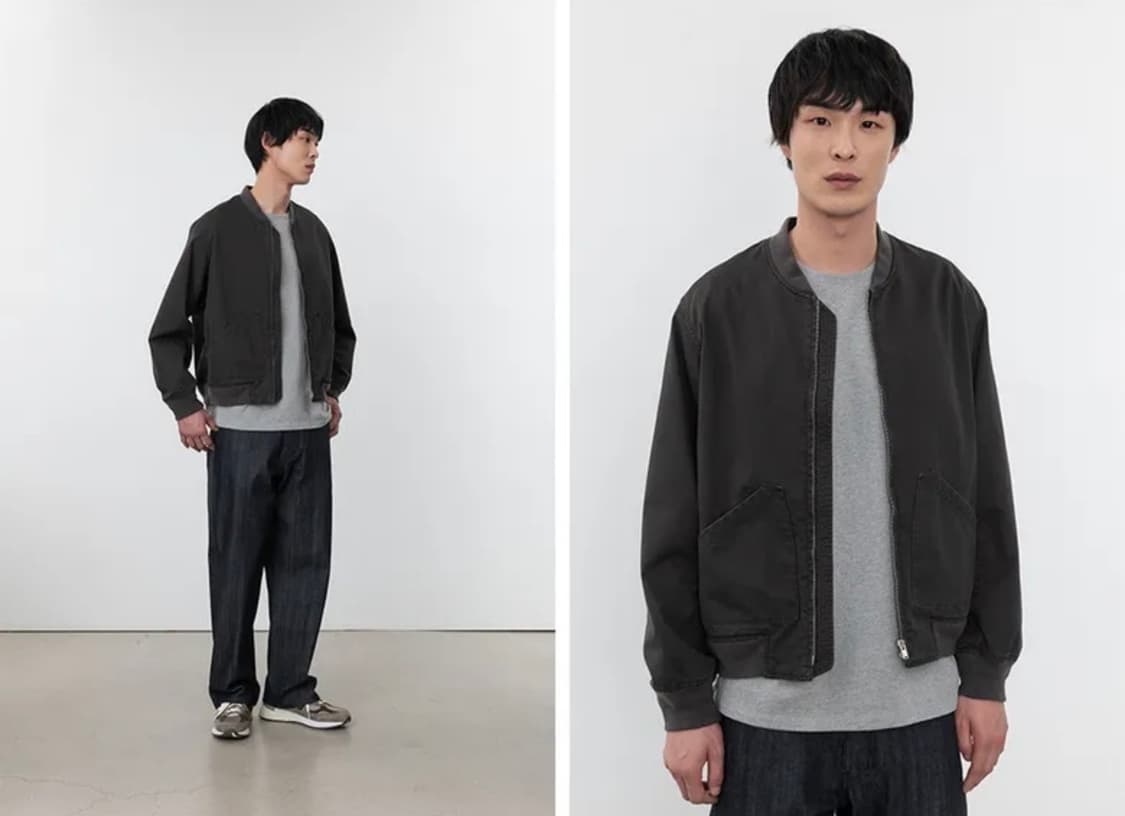 포터리 러스틱 봄버 자켓 - 카야누 코튼 상품이미지9