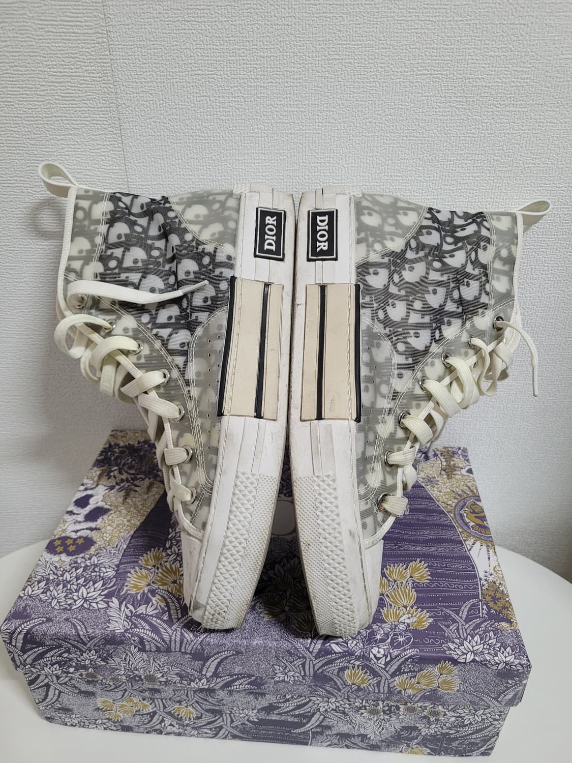 디올 오블리크 B23 스니커즈 상품이미지6