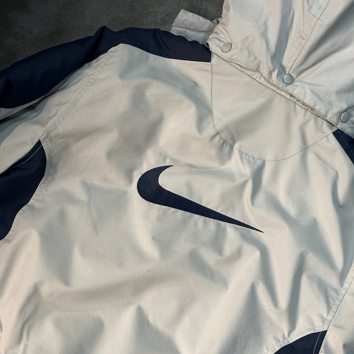 나이키 올드스쿨 백로고 배색 점퍼 상품이미지5