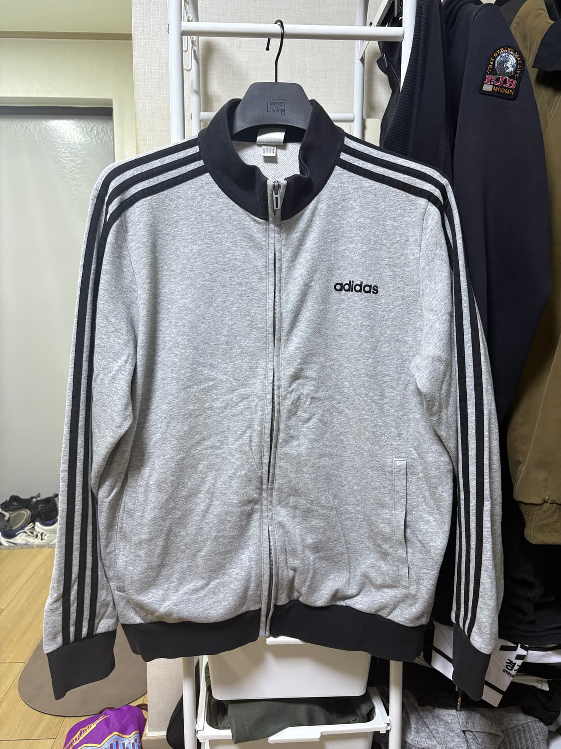 아디다스 회색 트랙탑 XL 상품이미지1