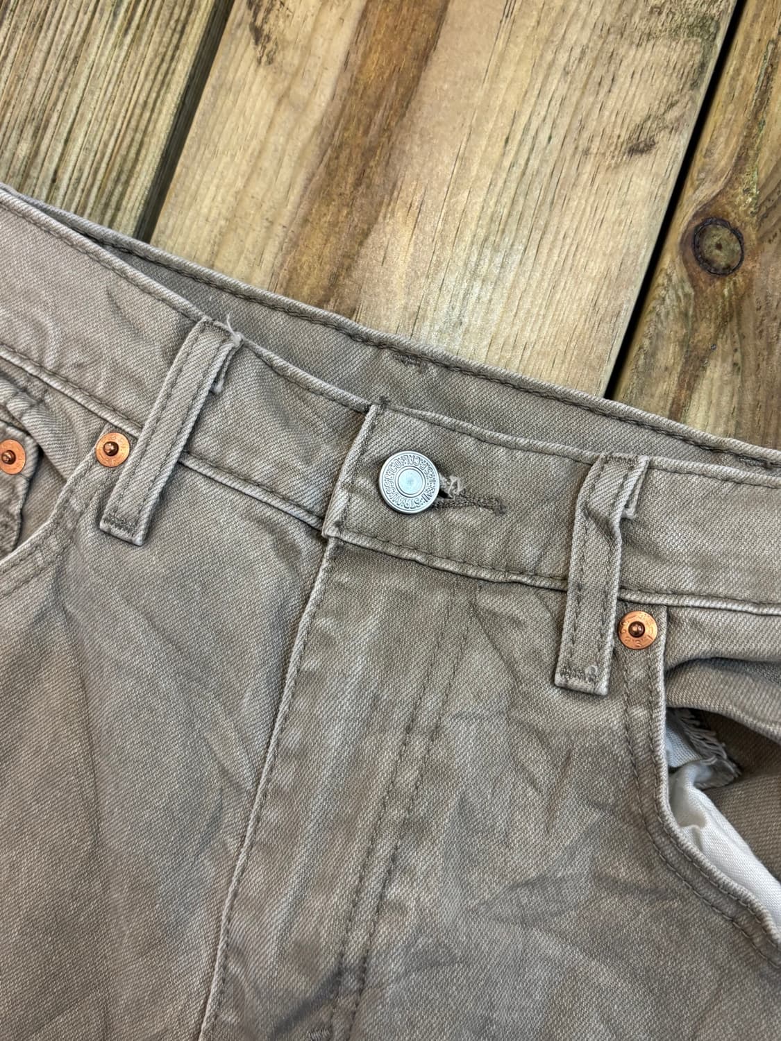 Levi’s 517 베이지 부츠컷 팬츠 상품이미지7